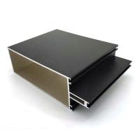 Commande numérique par ordinateur usinée Grey Powder Coating Aluminum Profiles pour le mur rideau de Windows de portes en verre