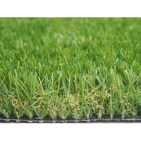 Altura artificial do tapete 50MM do relvado da falsificação do tapete da grama do jardim natural exterior