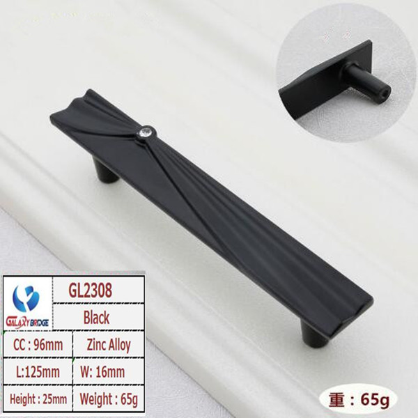 Brush Brass Hidden Drawer Pulls Kitchen Cabinet Knobs / Closet  Square 96mm Handles T Bar Pulls  Furniture Fittings