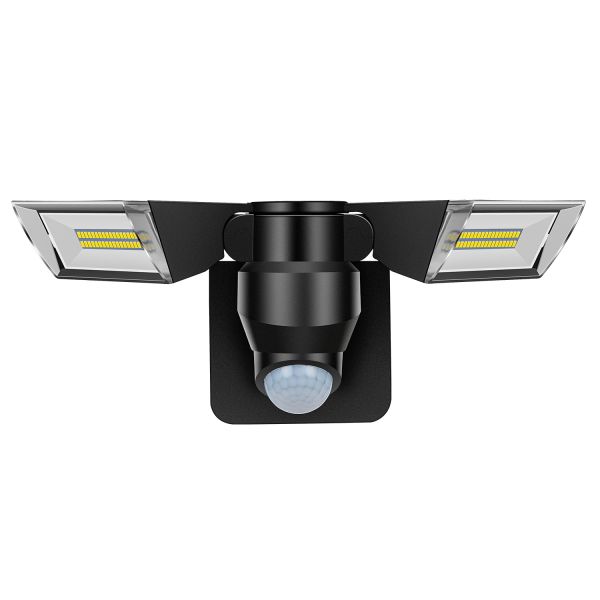 3.7V 4400mAh 6000-7000K Solar Motion Sensor Wall Light ABS Material