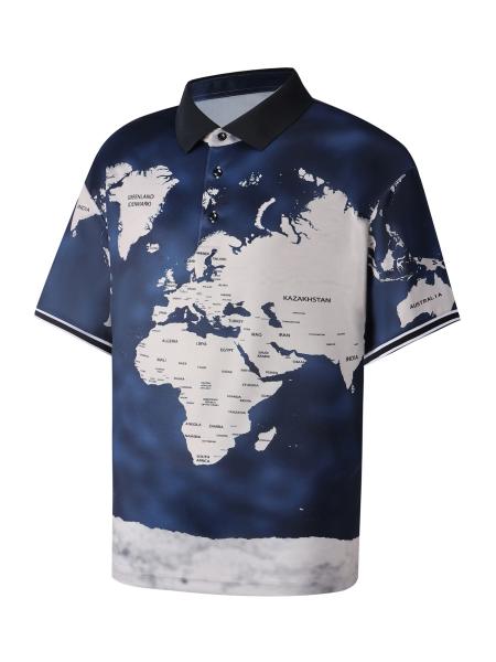 Kids Polo Collar Cotton Blend Shirts in Regular Fit 1159639920