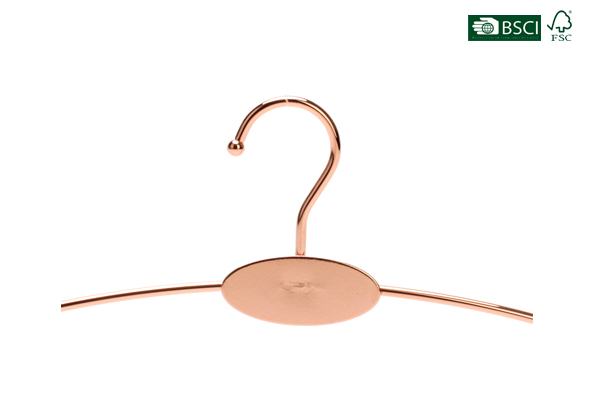Betterall Chinese Luxury Copper Lingerie Rose Gold Hanger for Underware