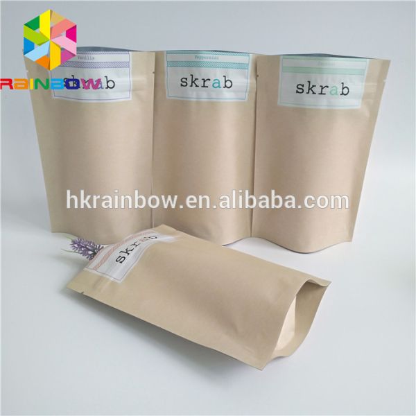 Алюминиевая фольга плоского дна кладет в мешки для упаковки кофейного зерна/конфеты/шоколада