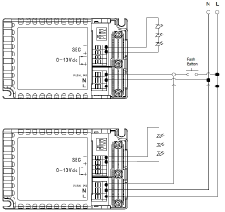 Isolated Version 35W Dimmable Drivers With 1-10V & PUSH Dimming