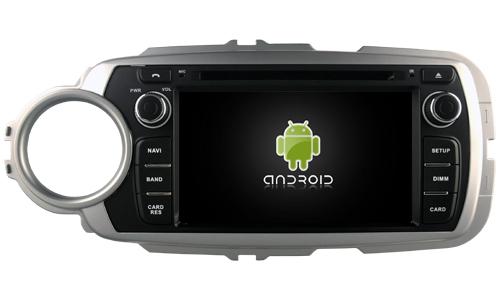 7 Screen OEM Style with DVD Deck For Toyota Yaris 2012-2017 Android Car DVD GPS Multimedia Stereo