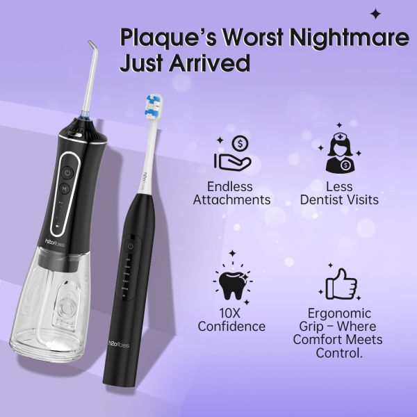 OEM Brand Electric Water Flosser And Toothbrush Kit Oral Irrigator With 2500mAh Battery