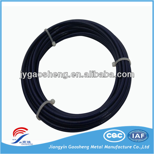 3 mm-5 mm TPU revestido de gimnasio cable de alambre 60 # 7x19 1670Mpa-2160Mpa