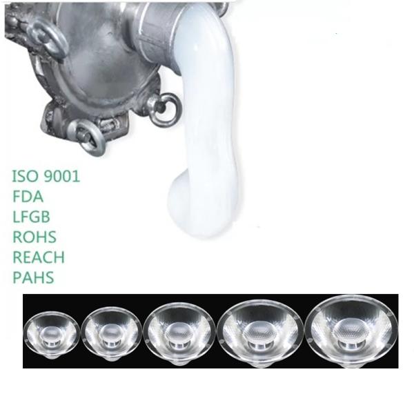 Ruban de silicone liquide LSR transparent pour les lentilles LED