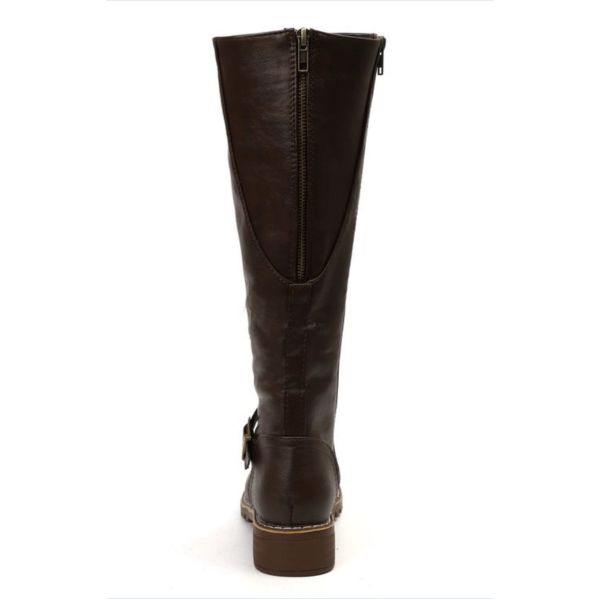 Женские ботинки с высокими каблуками средняя высота для осенней зимы