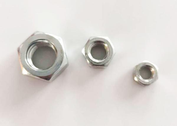 Zinc Plated Carbon Steel M3 Hex Head Nuts