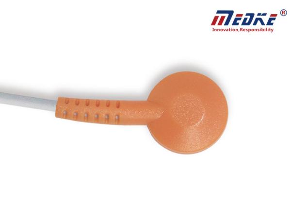 TPU Jacket AHA 5 Lead Contec Holter ECG Leadwires 0.9m Length