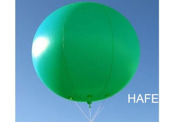 3.5m/12ft Helio Volando globos publicitarios con luz RGB para eventos de apertura