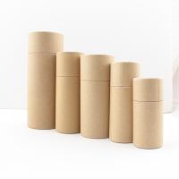 Emballage en tubes de papier kraft, contenant en carton pour le thé