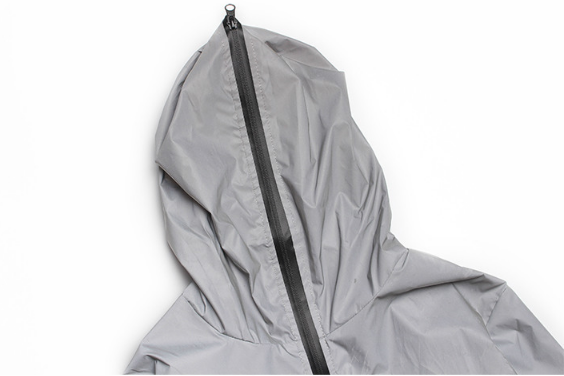 Young People Mens Reflective Jacket Outdoor Soft Shell Plain Color Thin Design