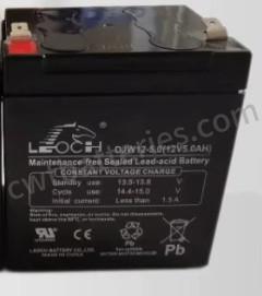 OEM 12V 5AH LEOCH UPS Battery DJW12-5.0 Sealed Lead Acid Battery