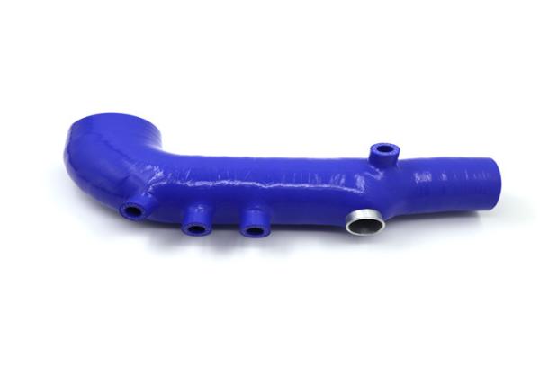Smooth Automotive Silicone Hoses No Contamination Artificial Winding Rubber