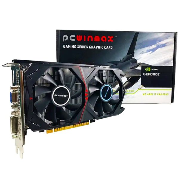 PCWINMAX Оригинальная GTX750 4GB 128Bit GDDR5 Игровые графические карты Geforce GTX 750 для настольных компьютеров