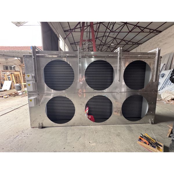 New Design Custom OEM Low Noise High Efficiency Stainless Steel Air Cooler with 1 Year Warranty for Cold Rooms