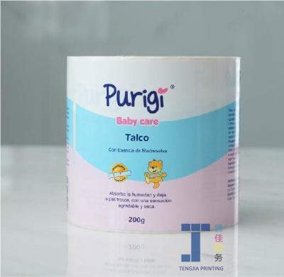 Waterproof PET Shampoo Sticker Label Customized For Your Needs