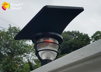 Rohs CE COC Solar Powered Pole Lights Garden Mailbox Lamp With Lithium - Ion Battery