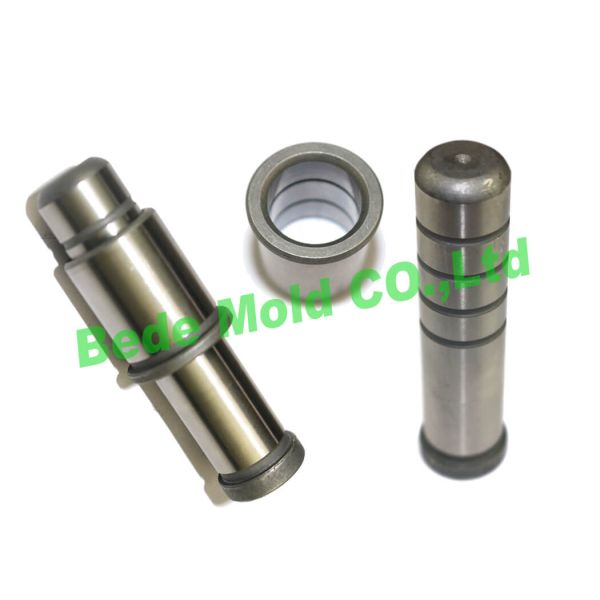 Injection Mold Leader Pins And Bushings / DME Standard Mold Guide Pins And Bushings