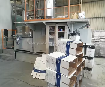 Cobertura en polvo verde de alta luminosidad para decoración