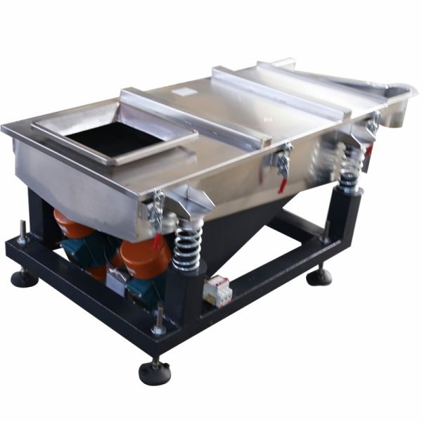 Energy Saving Vibrating Sieve Machine High Speed For Beverage Factory