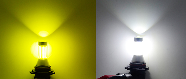 Super Bright 1000LM 10-30V 35W White 6500K COB 9005 LED Car Bulbs