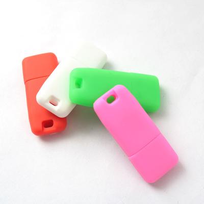 o Usb impresso feito sob encomenda do 2D silicone conduz o molde aberto de USB 2,0 70MB/s 512GB