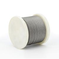 8*19W+IWR 8mm - 32mm Ss Wire Rope Silver For Sluice Gate Smooth Operation
