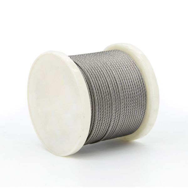 1*37 16mm Stainless Steel Wire Rope Exceptional Flexibility Tensile Strength