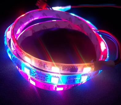 Digital led strip light DC5V addressable WS2811
