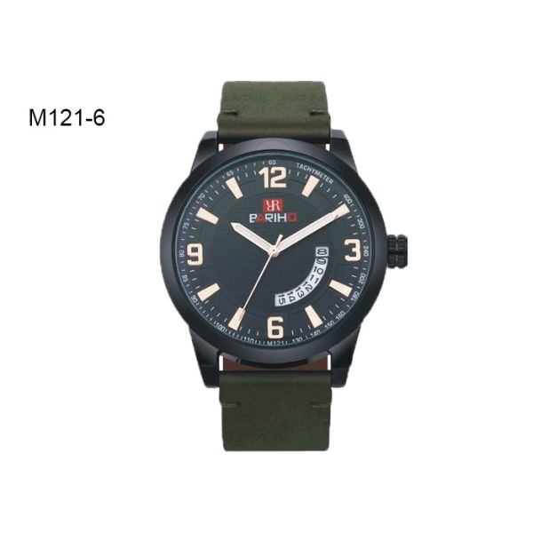 BARIHO Men's Quartz Watch Waterproof 6 Colors Relojes Leisure Watch M121