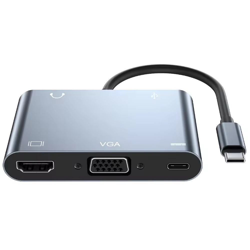 USB Multi Hub PD100W 4K HDTV VGA 3 0 Тип C 3.0 Концентраторный адаптер Сплитер USBC Dock