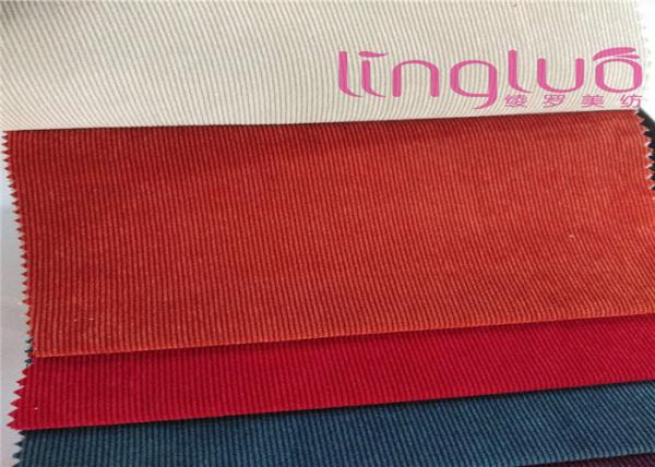 Vertical Striped Wrinkle Resistance SGS Imitation Linen Fabric