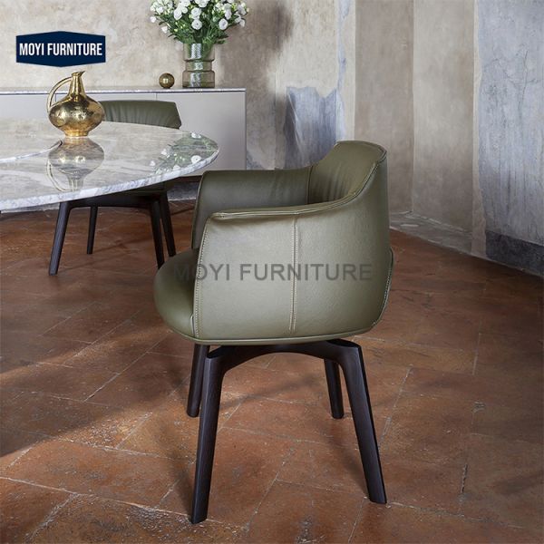 Modern Minimalist Hotel Restaurant Dining Chairs, Household Solid Wood Chairs, Nordic Leisure Backrest Chairs
