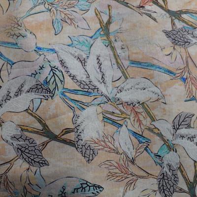 A planície da tela de rayon viscoso de 100 por cento imprimiu 30s*141s tecido