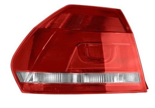 Red Left Led Lights For Cars Volkswagen PASSAT B7L B7 2011 - 2015