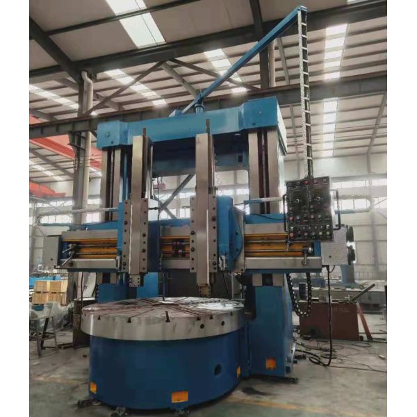 Double Column Vertical Turning Lathe Machine , Cnc Manual Vertical Lathe