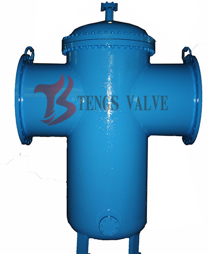 Carbon Steel Simplex Basket Strainer , Industrial Basket Strainer With Leg