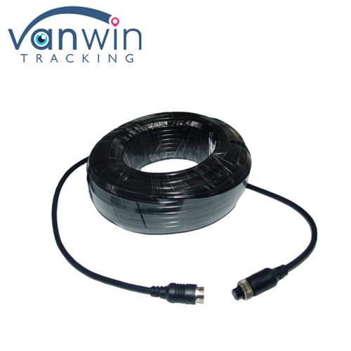 20M 4pin GX12 aviation homme à femme Caméra à l'envers Caméras de vue arrière Cable d'extension 20m Cable de connexion