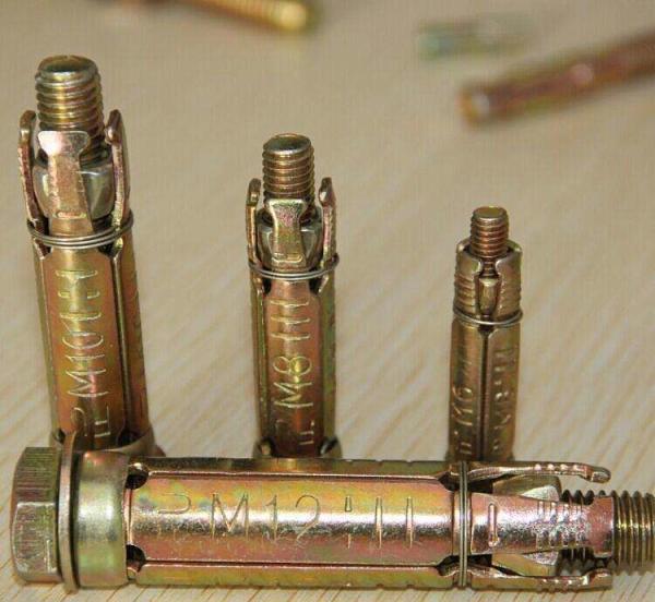 Heavy Duty M6-M12 Sleeve Anchor Bolts , Eye Bolt Sleeve Anchor DIN BSW ANIS Standard