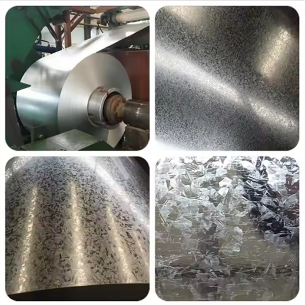 Las bobinas de acero galvanizado sin spangle de 0,18 mm-6 mm de espesor JIS G3302 estándar OEM