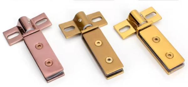 Anti Abrasion Shower Room Accessories Easy To Install Glass Shower Door Stopper