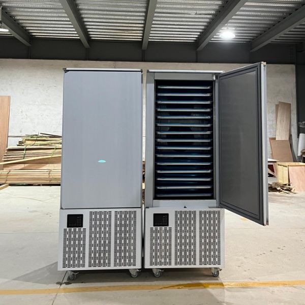 Quick Freezing Blast Chiller Freezer 15 Trays for Fruit Meat