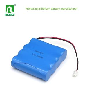 Li-ion Battery Pack 14.8V 2600mAh 4s1p Rechargeable Lithium Ion Batteries For