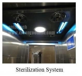 Stainless steel China air shower for food industry