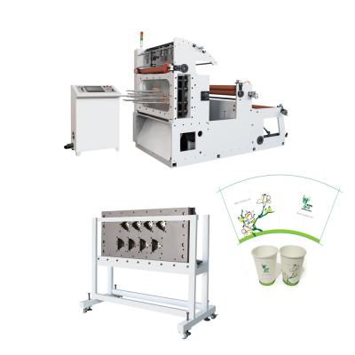 Creasing Die Cutting Punching Machine High speed 180-200 times/min for paper cup