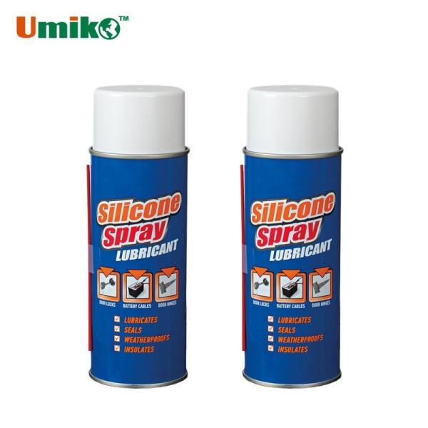 Customized Printing Silicone Protectant Spray For Metal Plastic Rubber 400ml 500ml