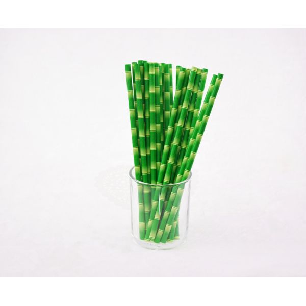 6mm Diameter Kraft Paper Sucker Straws for Lollipop Drinking Natural and Biodegradable